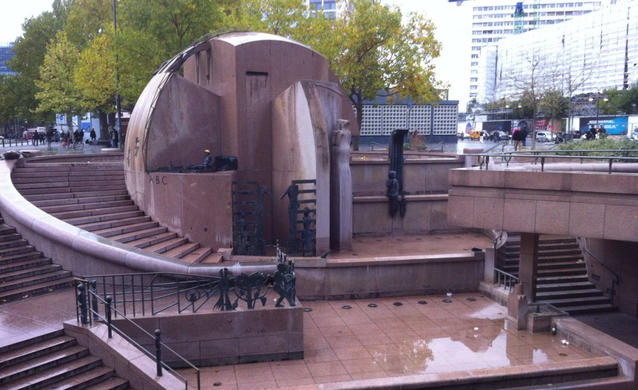 Wasserklops | Weltkugelbrunnen