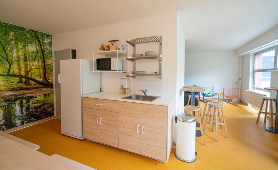 BIG MAMA Berlin - Hostel Aufenthaltsraum | copyright by Ruben W. Meier